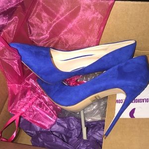 Royal Blue Stilettos